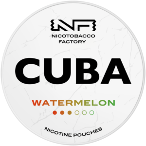 Snus CUBA White Watermelon 10.4mg (Hương Dưa hấu)